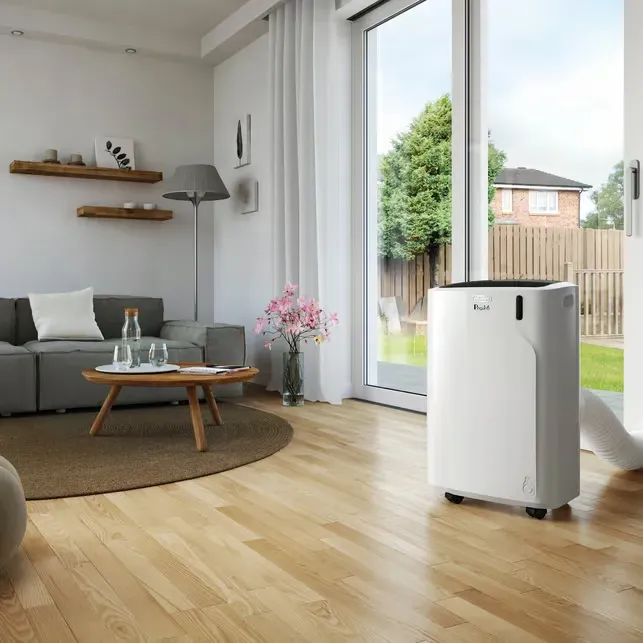 Portable air conditioning unit supply and installation