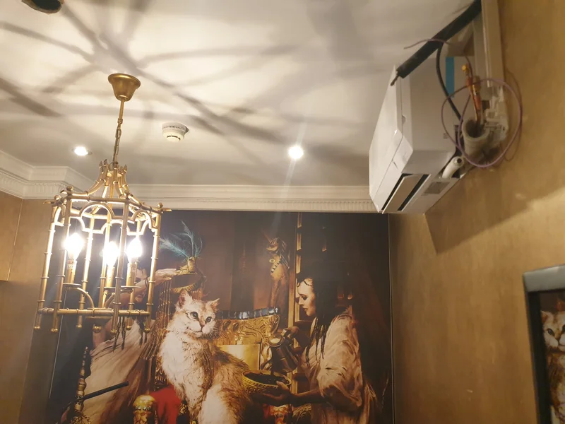 AC Unit in Gold Treatment Room